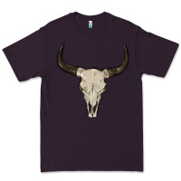 Plum cow skul Premium Tee - MaliasSmallBusiness