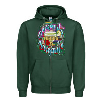Sports Green Mamacita needs a Margarita Mexico Zipper Hoodie - HowdyJamesFarm