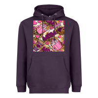 Plum mom coffee cups with leopard seamless pattern bbs Heavyweight Hoodie - BundleAndBundleShop
