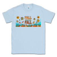 Dusty Blue fall sweet fall libbey glass Classic Tee - BundleAndBundleShop