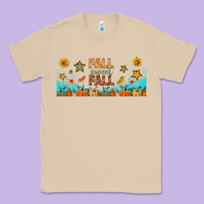 Fall Sweet Fall Libbey Glass Classic Tee Designed By Bundleandbundleshop