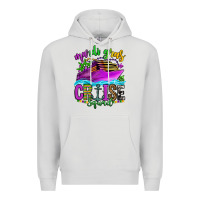 Dove Grey mardi gras cruise squad Premium Hoodie - OliviaCreatesArt