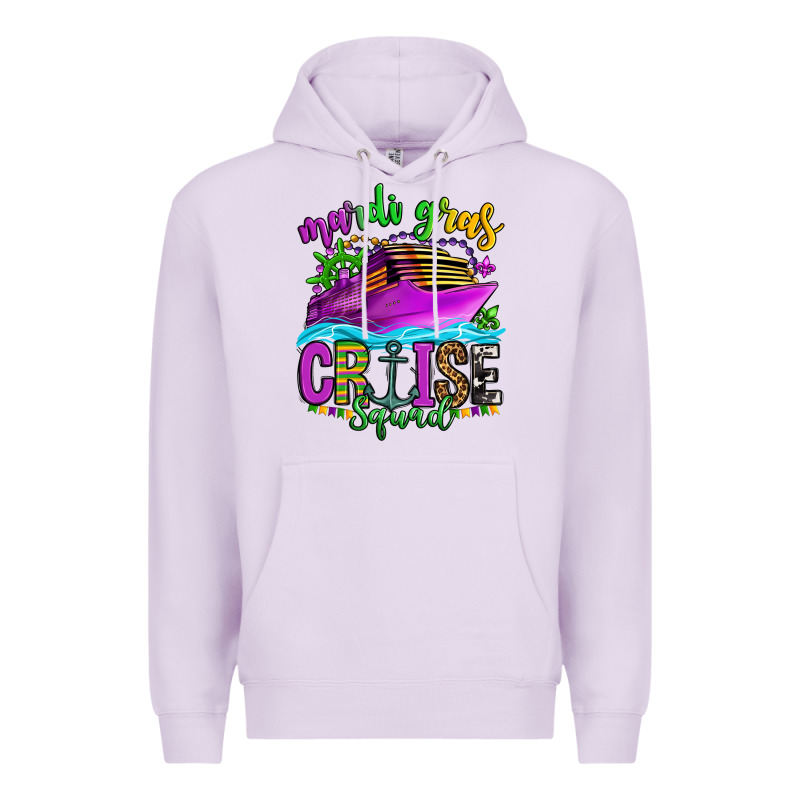 Mardi Gras Cruise Squad Premium Hoodie by OliviaCreatesArt | Teevron