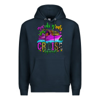 Navy mardi gras cruise squad Premium Hoodie - OliviaCreatesArt