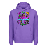 Purple mardi gras cruise squad Premium Hoodie - OliviaCreatesArt