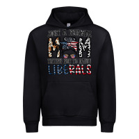 Black just a regular mom trying not to raise liberals Urban Hoodie - CowhideDigitalArt