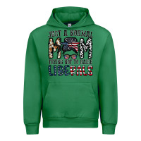Emerald just a regular mom trying not to raise liberals Urban Hoodie - CowhideDigitalArt