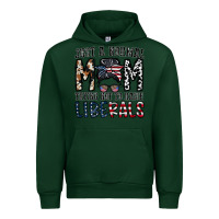Forest Green just a regular mom trying not to raise liberals Urban Hoodie - CowhideDigitalArt