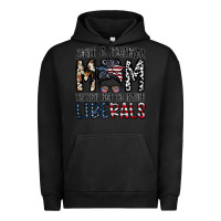 Pigment Black just a regular mom trying not to raise liberals Urban Hoodie - CowhideDigitalArt
