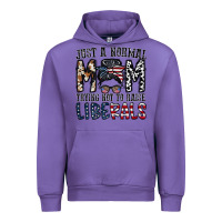 Tulip just a regular mom trying not to raise liberals Urban Hoodie - CowhideDigitalArt