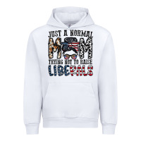Just A Regular Mom Trying Not To Raise Liberals Urban Hoodie | Teevron