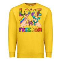 Lemon Love Is Freedom Premium Sweatshirt - BundleAndBundleShop