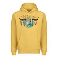 Antique Gold Wild Heart Premium Hoodie - JahusDesignShop