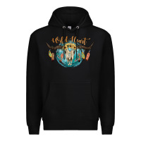 Black Wild Heart Premium Hoodie - JahusDesignShop
