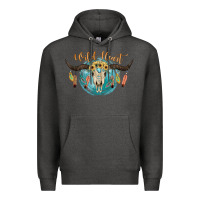 Charcoal Heather Wild Heart Premium Hoodie - JahusDesignShop