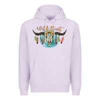 Lilac Wild Heart Premium Hoodie - JahusDesignShop