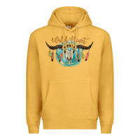 Mustard Wild Heart Premium Hoodie - JahusDesignShop