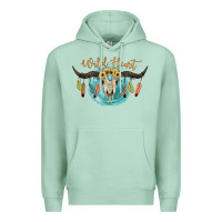Seafoam Wild Heart Premium Hoodie - JahusDesignShop