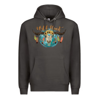 Smoke Wild Heart Premium Hoodie - JahusDesignShop