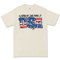 Bone land of the free usa Premium Tee - MaliasSmallBusiness