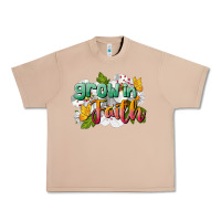 Burro Grow In Faith Urban Heavy Tee - LillyAllenDesigns