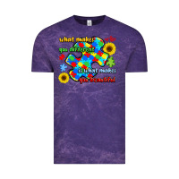 Cloud Purple what makes you different is what makes  you beauti Vintage Tee - LillyAllenDesigns