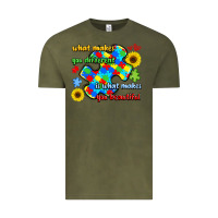 Vintage Olive what makes you different is what makes  you beauti Vintage Tee - LillyAllenDesigns