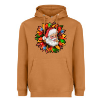 Meerkat santa claus with sunflower christmas bbs Heavyweight Hoodie - BundleAndBundleShop