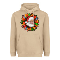Mushroom santa claus with sunflower christmas bbs Heavyweight Hoodie - BundleAndBundleShop