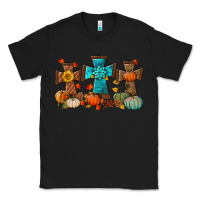 Black fall tree cross Classic Tee - BundleAndBundleShop