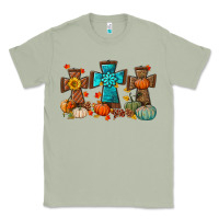 Matcha fall tree cross Classic Tee - BundleAndBundleShop