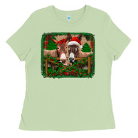 Matcha christmas donkeys Ladies Tee - Jasminsmagicworld