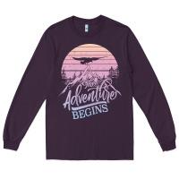 Plum The Adventure Begins Long Sleeve Tee - Bettercallsaul