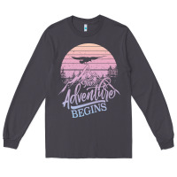 The Adventure Begins Long Sleeve Tee | Teevron