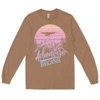 Toasted Coconut The Adventure Begins Long Sleeve Tee - Bettercallsaul