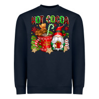 Navy hot cocoa Heavyweight Sweatshirt - texasbilliewilder