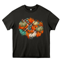 Asphalt fall autumn patches Heavy Core Tee - Jasminsmagicworld