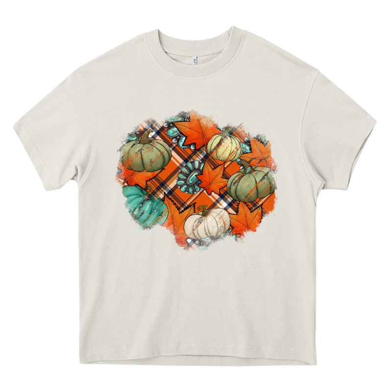 Fall Autumn Patches Heavy Core Tee by Jasminsmagicworld | Teevron