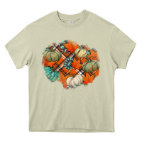Mossy fall autumn patches Heavy Core Tee - Jasminsmagicworld