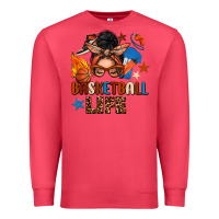 Cardinal basketball life messy bun Premium Sweatshirt - FaDigitalArtStudio