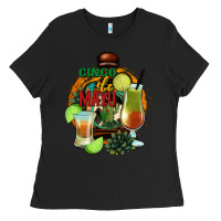 Black Cinco de Mayo Ladies Tee - Jasminsmagicworld
