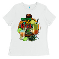 White Cinco de Mayo Ladies Tee - Jasminsmagicworld