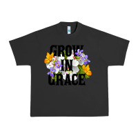 Pigment Black Grow In Grace Urban Heavy Tee - LillyAllenDesigns