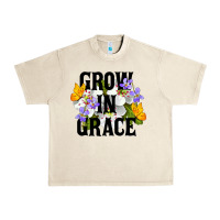 Sandshell Grow In Grace Urban Heavy Tee - LillyAllenDesigns