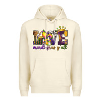 Sandshell love. ardi gras y'all Premium Hoodie - OliviaCreatesArt
