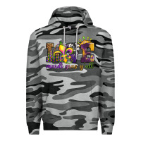 Slate Camo love. ardi gras y'all Premium Hoodie - OliviaCreatesArt
