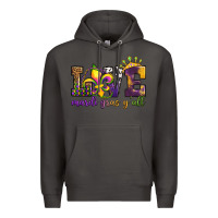 Smoke love. ardi gras y'all Premium Hoodie - OliviaCreatesArt