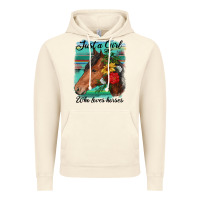 Vintage Artic just a girl who loves horseshoe Vintage Hoodie - RanaPortraitStore