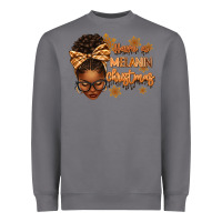 Storm Have a melanin Christmas afro woman Heavyweight Sweatshirt - texasbilliewilder