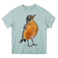 American Robin Bird Heavy Core Tee | Teevron